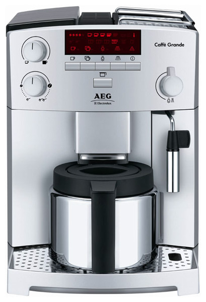 AEG CS 6200 лого. Ремонт кофемашин